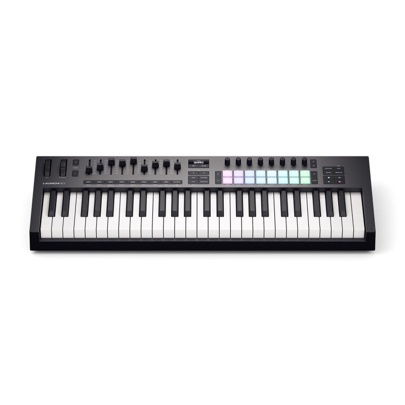 Novation LAUNCHKEY-49-MK4 4th Gen 49-Key MIDI Keyboard, Black 