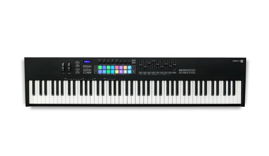 Novation LAUNCHKEY-88-MK3 88-Key MIDI Keyboard Controller With Semi-weighted Keys