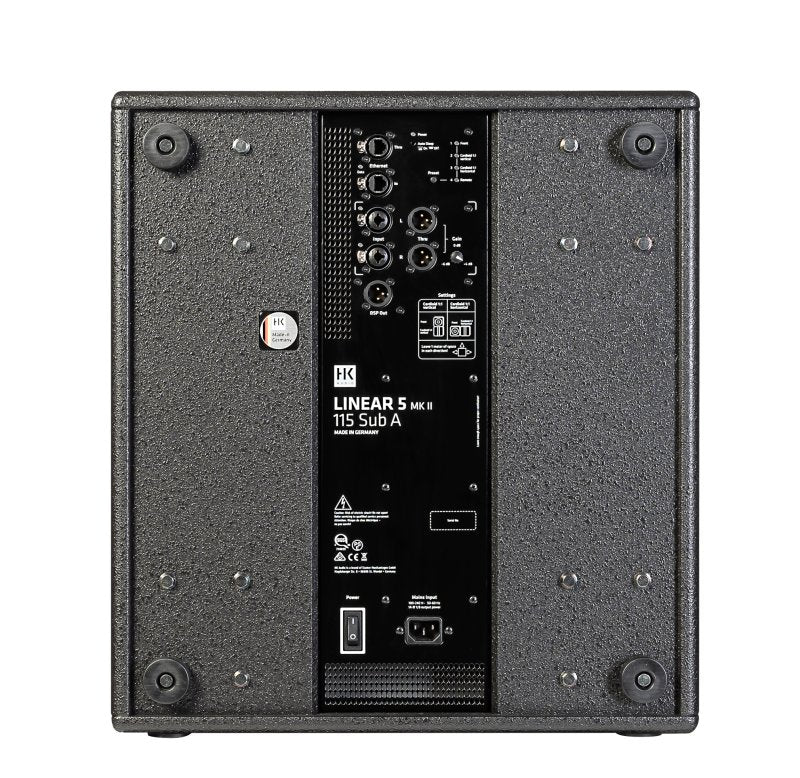 HK Audio LINEAR-5-MK2-115-SUB-A 1200-Watt 15" Active Subwoofer 