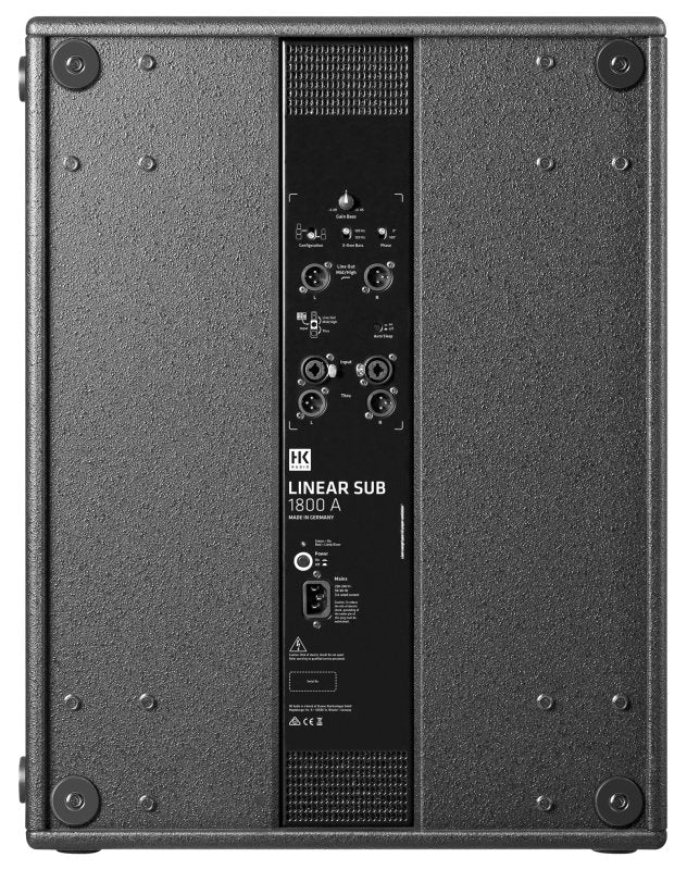 HK Audio LINEAR-SUB-1800-A 1200-Watt 18" Active Subwoofer 