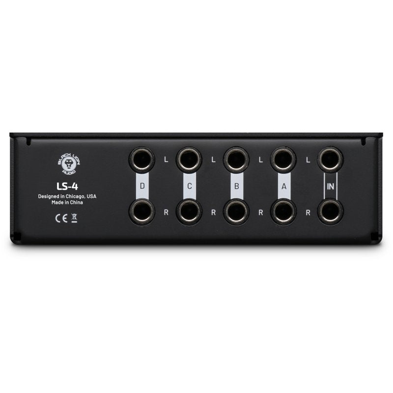 Black Lion Audio LS-4 Passive Mini 2-In / 8-Out Multi-purpose Line Selector 