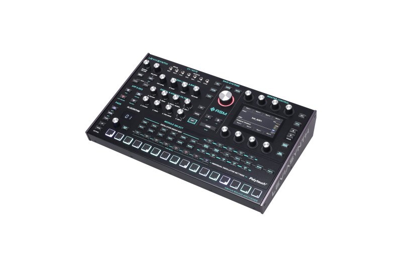 Ashun Sound Machine Lsdr 16-Voice Algorithmic Desktop Synthesizer with Analog Filters 