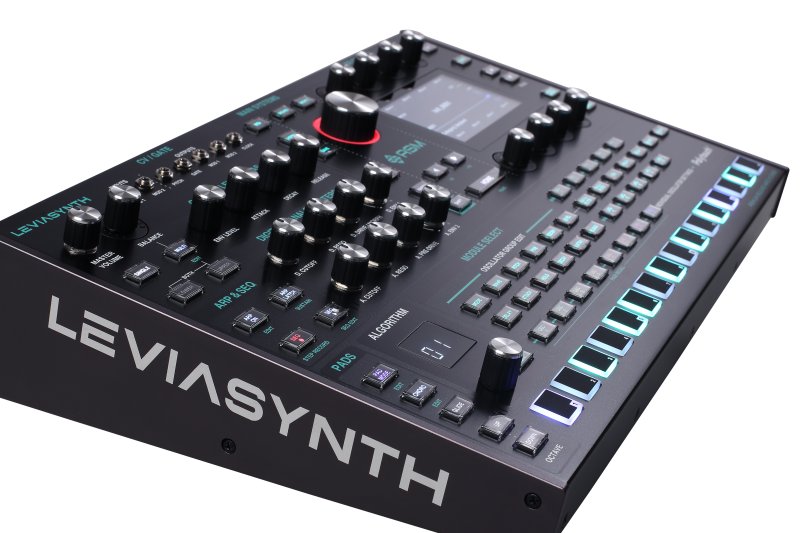 Ashun Sound Machine Lsdr 16-Voice Algorithmic Desktop Synthesizer with Analog Filters