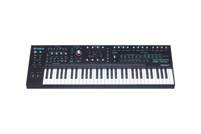 Ashun Sound Machine Lskb 16-Voice Algorithmic Keyboard Synth with Analog Filters 