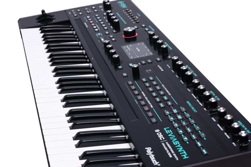 Ashun Sound Machine Lskb 16-Voice Algorithmic Keyboard Synth with Analog Filters 