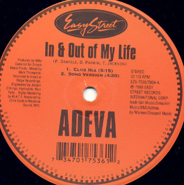 In & Out Of My Life