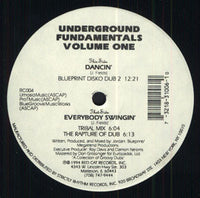 Underground Fundamentals Volume One music album cover by Rectangle Triangle, featuring abstract geometric artwork.