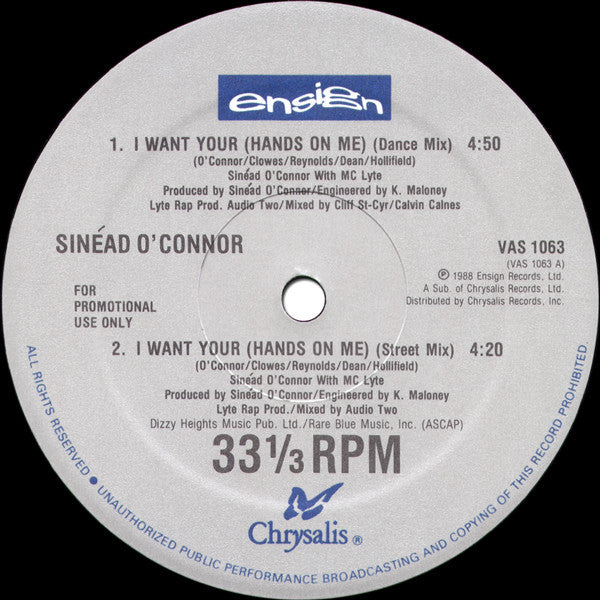 I Want Your (Hands On Me) Sinéad O'Connor,MC Lyte