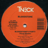 Bloodstone's Party by Rectangle Triangle featuring vibrant bloodstone gemstones arranged in a festive jewelry design