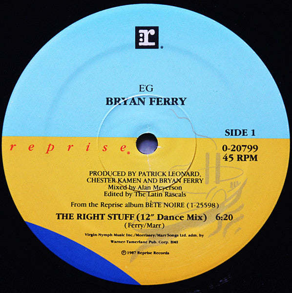 The Right Stuff Bryan Ferry