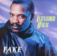 Alexander O'Neal - Fake, 12" vinyl, on Tabu Records (1987)