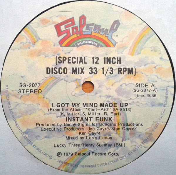 I Got My Mind Made Up Instant Funk