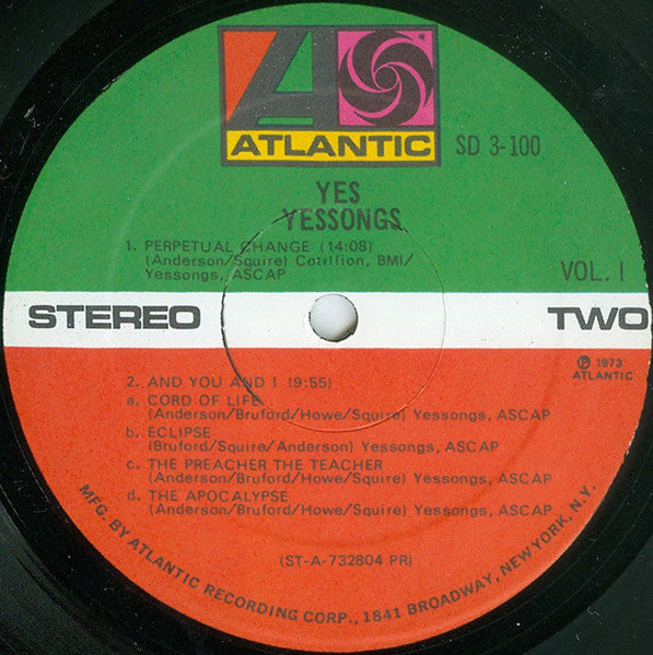 Yessongs Yes