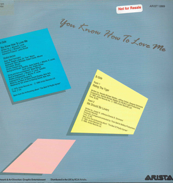 You Know How To Love Me | Rectangle Triangle  