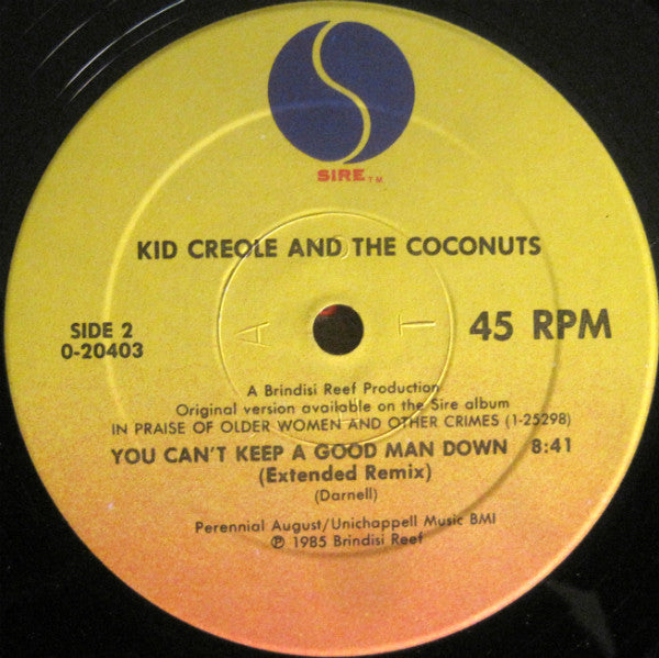 Caroline Was A Drop-Out Kid Creole And The Coconuts