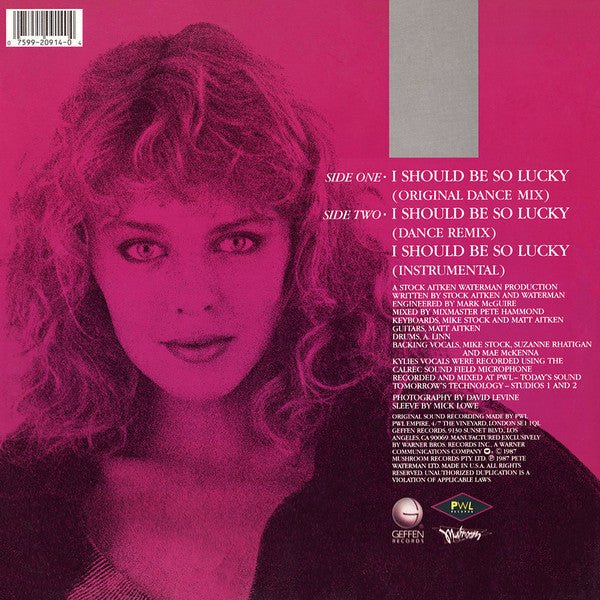 I Should Be So Lucky Kylie Minogue
