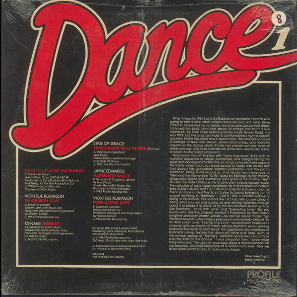 Dance 1 Various