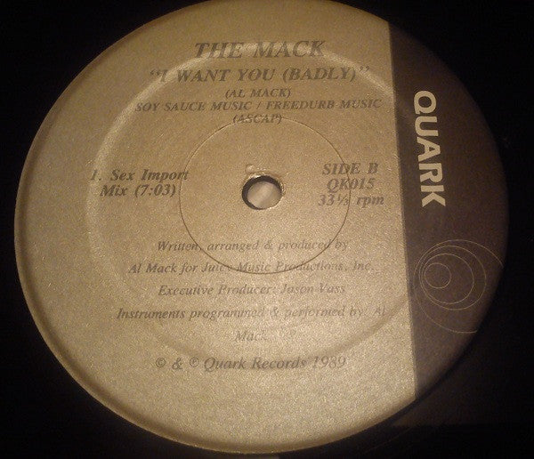 I Want You Al Mack,Kysia Bostic