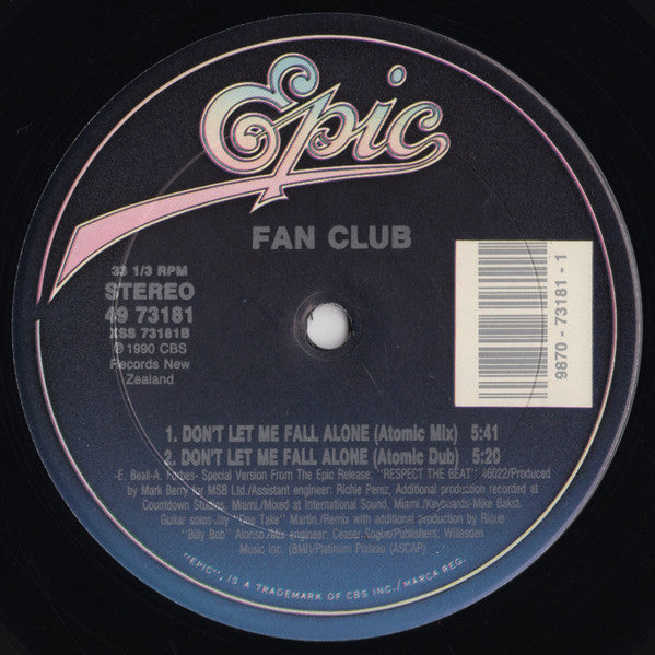 Don't Let Me Fall Alone Fan Club