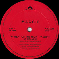 Rectangle Triangle Beat Of The Night album cover featuring abstract geometric shapes and vibrant colors.