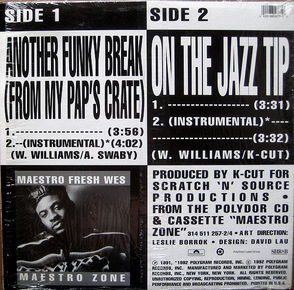 Another Funky Break (From My Pap's Crate) Maestro Fresh-Wes