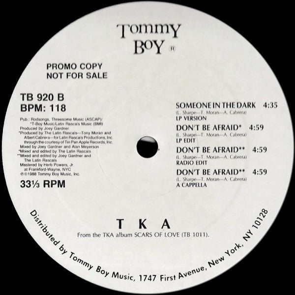 Don't Be Afraid 5 TKA