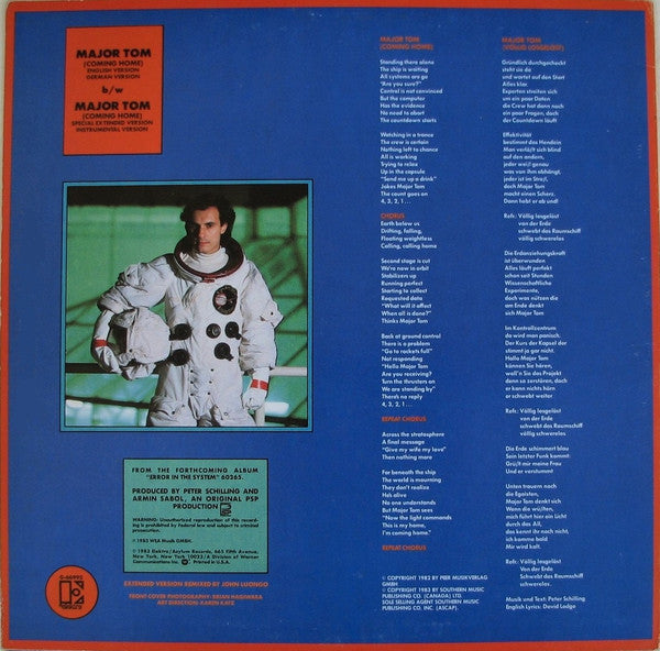 Major Tom (Coming Home) | Rectangle Triangle  