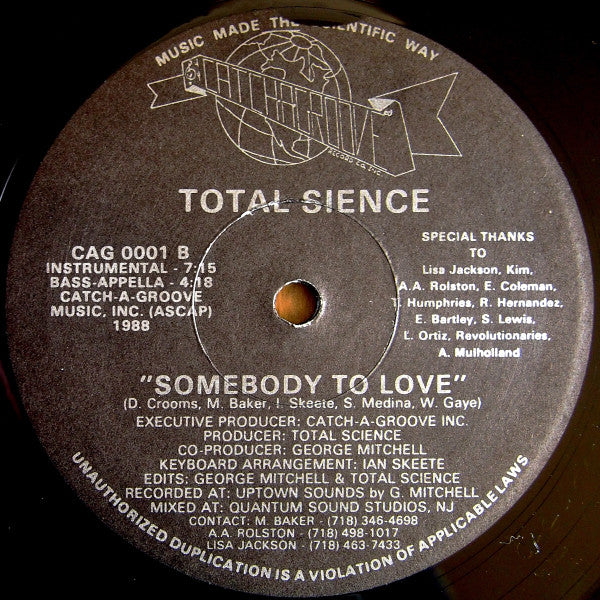 Somebody To Love