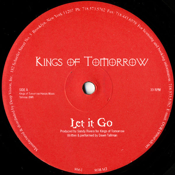 Let It Go Kings Of Tomorrow
