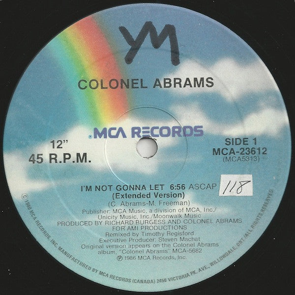 I'm Not Gonna Let Colonel Abrams