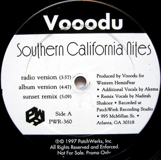 Southern California Nites / Dark Regions