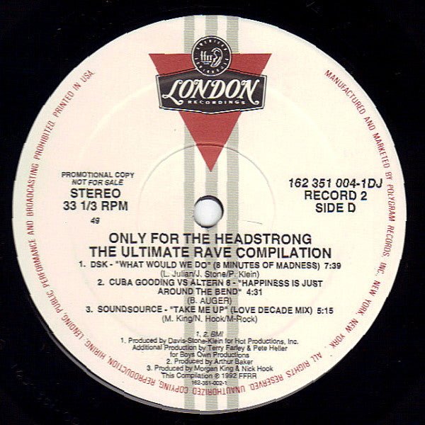 Only For The Headstrong: The Ultimate Rave Compilation | Rectangle Triangle