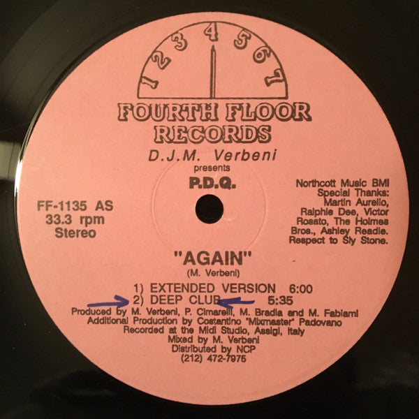 Again Maurizio Verbeni,P.D.Q.