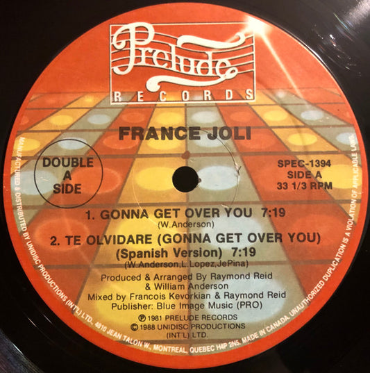 France Joli - Gonna Get Over You