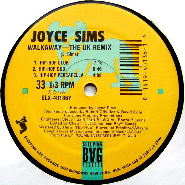 Walkaway - The UK Remix Joyce Sims