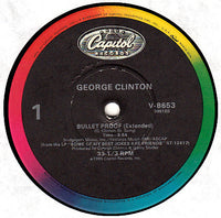 George Clinton - Bullet Proof, 12" vinyl, on Capitol Records (1985)