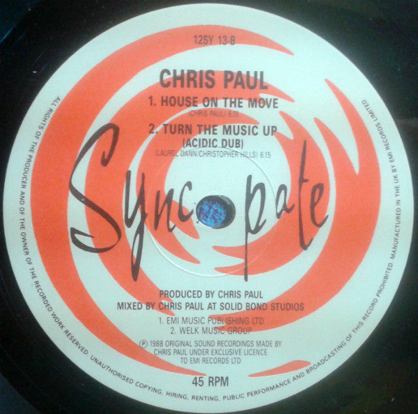 Turn The Music Up Chris Paul
