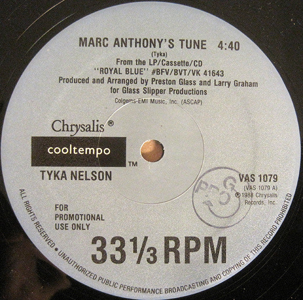 Marc Anthony's Tune Tyka Nelson