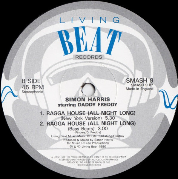Ragga House (All Night Long) Simon Harris,Daddy Freddy