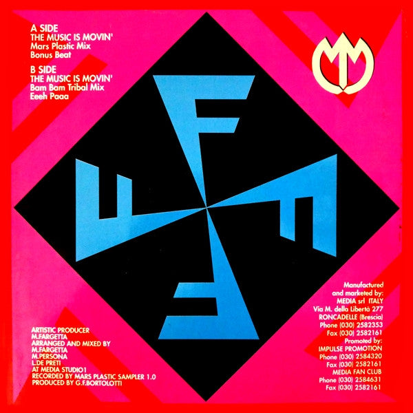 The Music Is Movin' | Rectangle Triangle  