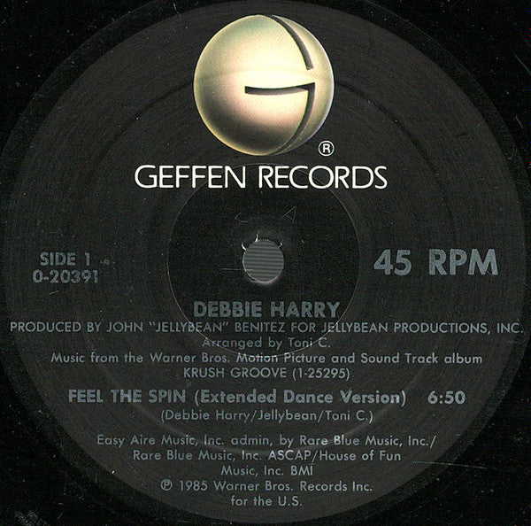 Feel The Spin Deborah Harry
