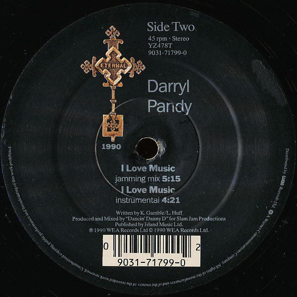 I Love Music Darryl Pandy