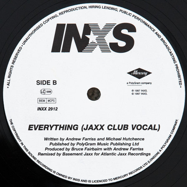 Everything (Basement Jaxx Mixes) INXS