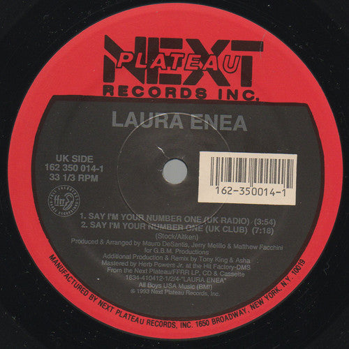 Say I'm Your Number One 2 Laura Enea