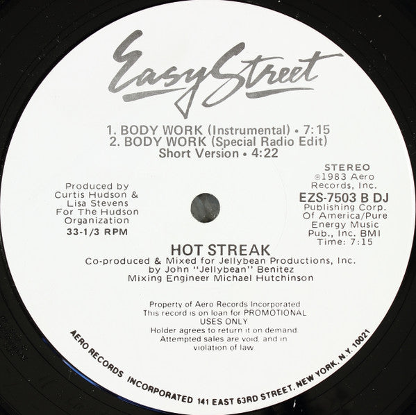 Body Work Hot Streak