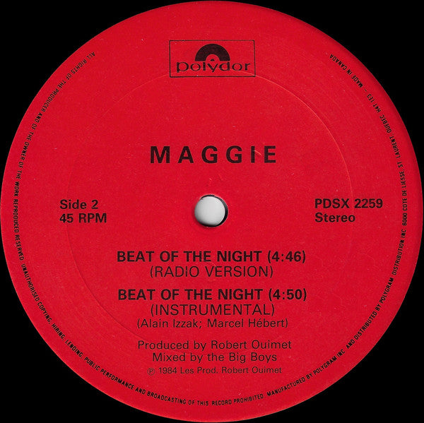 Beat Of The Night Maggie