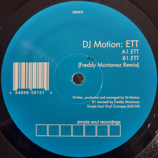 DJ Motion - ETT