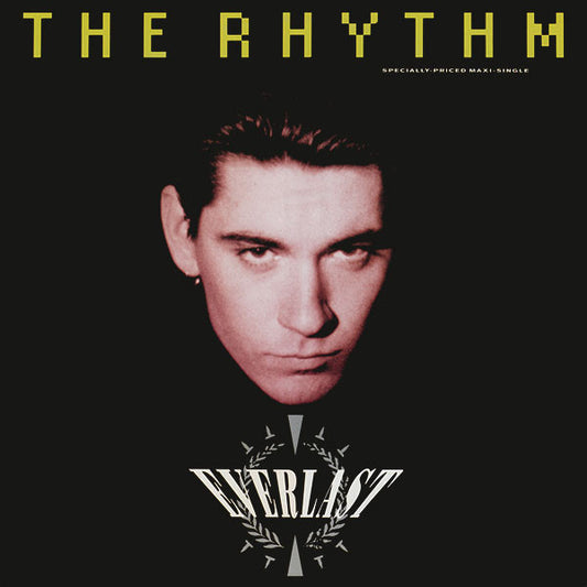 Rectangle Triangle The Rhythm Pass It On album cover featuring abstract geometric shapes in vibrant colors.