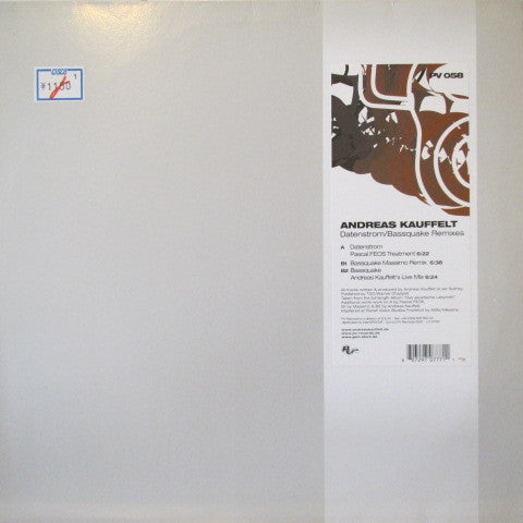 Datenstrom / Bassquake (Remixes) Andreas Kauffelt