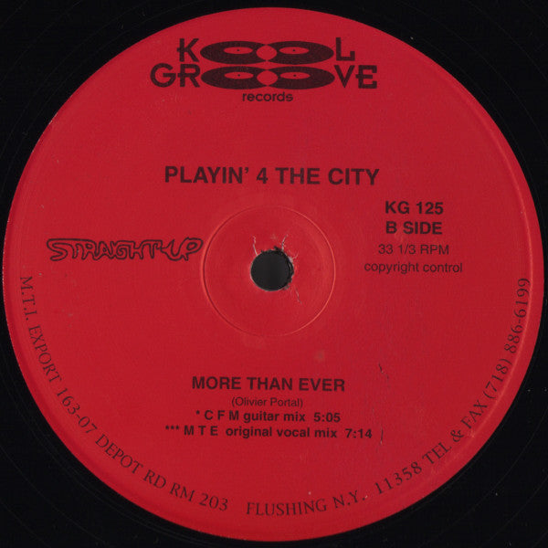 More Than Ever Playin' 4 The City